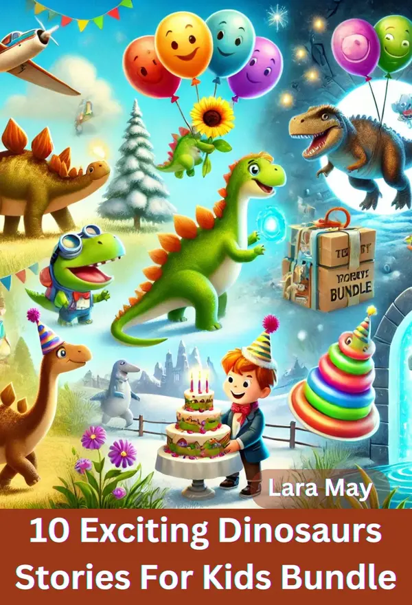 10 Exciting Dinosaurs Stories For Kids Bundle